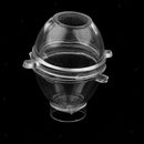 4x Transparent Egg Ball Shaped Candle Mold Mould for DIY Candle Making Craft