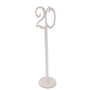 1-20 Wedding Table Number Holder Basic for Wedding Home Decoration Pack of