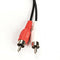 3.5mm Audio Cable Stereo Female Mini Jack to 2 RCA Male Adapter Converter
