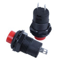 10 x Momentary SPST NO Red Round Cap Push Button Switch AC 250V/1.5A 125V/3 B6Y3