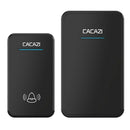 Cacazi Wireless Doorbell Waterproof 300M Remote Long Range Door Bell 48 Rin
