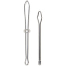 2Pcs Wear Elastic Belt Wearing Rope Weaving Tool Stainless Steel Get Cited  JR