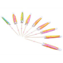 Approx. 145Pcs of Eight-Square Paper Cocktail Drink Sticks Parasol