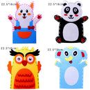 1PC DIY Handmade Cartoon Animal Nonwoven Fabric Glove Kids Finger Education  J!E