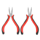 1 Set Hair Extension Tool Kit Plier Hook Pulling Needle 200Pc Micro-Silicon