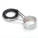 7Pcs Fishing Rod Guides Tip 7 Sizes Telescopic Tip Repair Kit Line Rings Ey