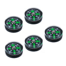 5Pcs Mini  Survival 15mm Clear Liquid-filled Camping Hiking Compass