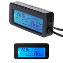 Car Thermometer Digital LCD Thermometer Auto Temperature Meter Gauge Y5E2