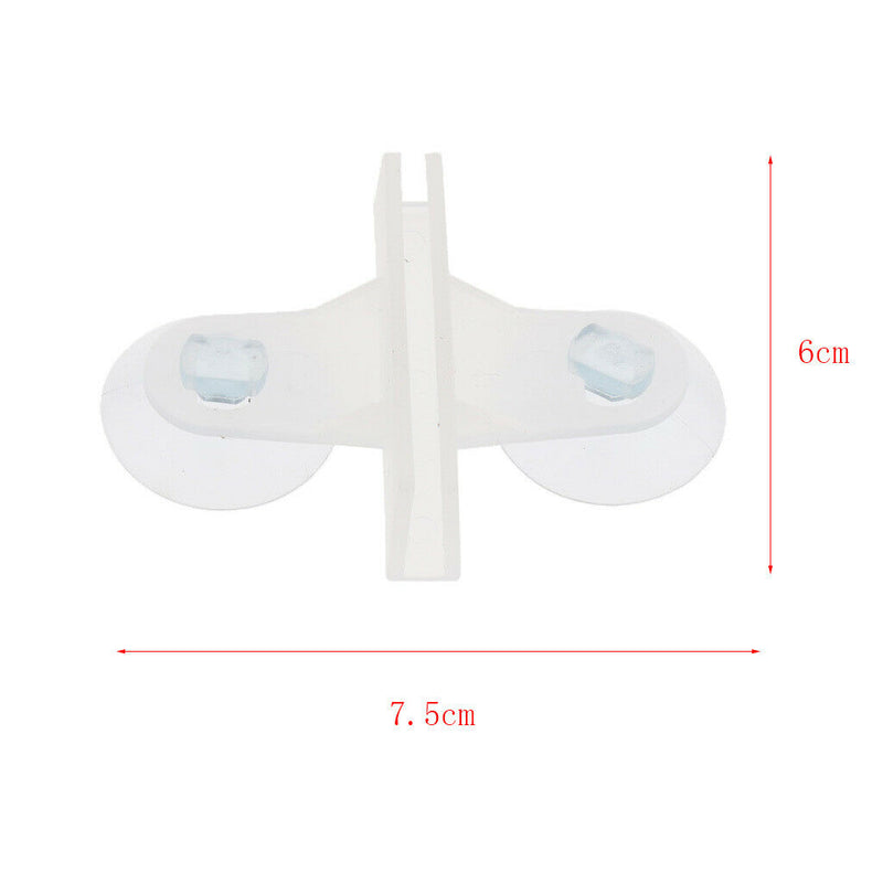 10x Aquarium Aquatic Suckers Divider Holders for   Tank Breeding Separator