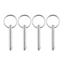 4 Packs Boat Sailing Marine Bimini Top Frame Standard Quick Release Pin 5 x 51mm