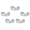 5pcs Narrow Metallic Futuristic Soldier Space Alien Robot Sunglasses