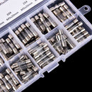 100pcs assortment quick device fuses glass fuses box C3N4 5x20mm 02A20A P S Y6S5