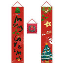 Couplet Front Door Welcome Christmas Porch Banners Xmas Decoration Chinese Style