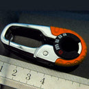 Keychain Key Ring Hook Outdoor Stainless Steel Buckle S Carabiner H6W6 Clim I2A2