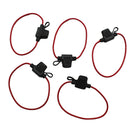 Qty 5 In-line Fuse Holder Mini  Fuse