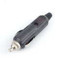 1PCS 12V Male Car Lighter Socket Plug Connector With Fuse Red LED