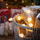 Warm White Christmas Pine Cone String Light Lamp Xmas 2020 New Year Dec-3C