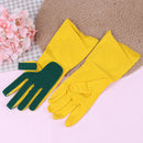 Scrub Gloves Dish Washing Cleaning Silicone Sponge Rubber Soft Scouring Kitch Gw