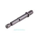8Pcs Socket Bits Adapter Set Hex Drill Nut Driver Power Bar Shank 1/4" 3/8" 1/2"