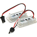 2PCS 12V LED License Plate Light 18LED Lamps For Focus Fiesta Mondeo MK4JC3C