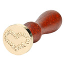 Retro Wedding Pattern Wax Seal Stamp Fire Painting Stamping Envelope Gifts Cards