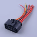 1Pc 10 Pin Headlight Head Lamp  Connector Plug Fit AUDI A3 2006-2013 1J0973735