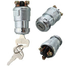 Universal Replacement Ignition Switch Lock Cylinder With 2 Keys For Car Auto&M