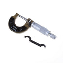 0-25mm 0.01mm Gauge Outside Metric Micrometers Tool With Metal Calipers Tool 3C