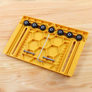 Handle Installation Measurement Tool Pull Jig and Pin Jig Shelf yellow