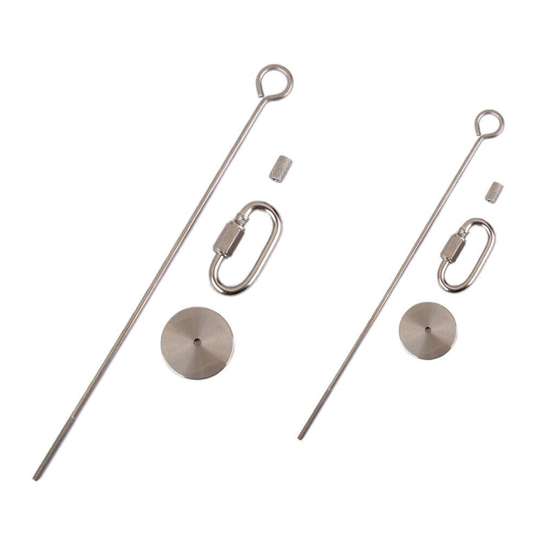 2Pcs Fruit Vegetable Holder Skewer for Parrot Bird Rabbit Hutch & Cages