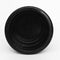 Black No Holes Recessed Cup Drink Holder for Marine Boat Car RV