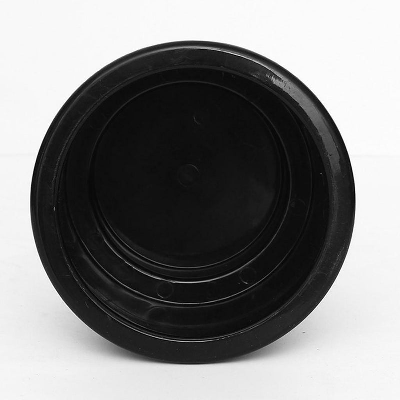Black No Holes Recessed Cup Drink Holder for Marine Boat Car RV