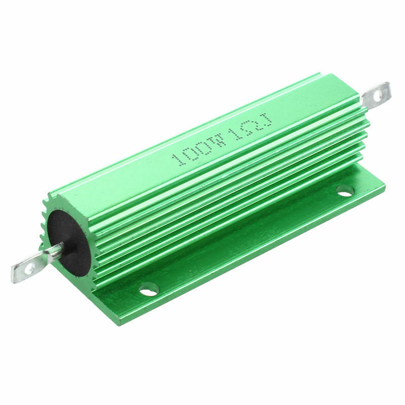 Chassis Mounted 100 Watt 1 Ohm Aluminum Case Wirewound Resistor M3R1