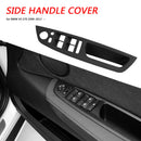 Right Front Window Switch Door Handle Cover for BMW X5 E70 X6 E71 (Black) A