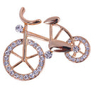 Women's Brooch Pin Fashion Bike Buckle Bicycle Pectoral Flower Brooches Pins OO