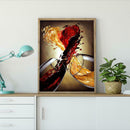 5D DIY Full Drill Diamond Painting Wine Embroidery Mosaic Craft Kit Decor