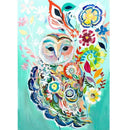 5D DIY Full Drill Square Diamond Painting Owl Embroidery Craft Kit (FL004)