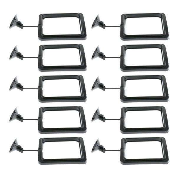 10x Aquarium Feeding Food Square Feeder With Suction Cup For Aquarium