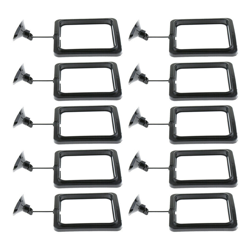 10x Aquarium Feeding Food Square Feeder With Suction Cup For Aquarium