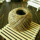 30 Meter Natural   Rope Macrame Twisted Cord For Crafts Gardening DIY.UK C0P5
