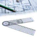 Ruler Measuring Tool Degree Angle Protractor Metric Measure Tool