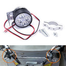 12V 4 LED Spot Light Head Light Lamp Motor Bike Car  Truck+Light ClipS X3R