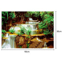 5D DIY Waterfall Full Drill Diamond Painting Cross Stitch Embroidery Decor