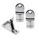 Stainless Steel Straight Boat Deck Hinge & Inside Eye End Fitting Hardwares