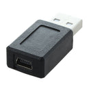 USB Male to Mini 5 Pin Female Adapter Converter