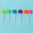 6Pcs Creative Sweet Candy Lolipop Eraser Cleaner For Gift Kids School Supplies