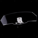 Adjustable Motorcycle Windshield Airflow Adjustable Windscreen Wind Deflector ,