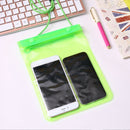 4pcs Waterproof Mobile Phone Cover Clear Swim Diving Protective Pouch Case A