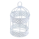 4 Pieces Bird Cage Shaped Plant Stand Flower Stand Bird Cage Nordic Retro