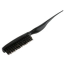 Hairdressing Barber Hairstylist Styling Teasing Nylon Bristle Brush Comb